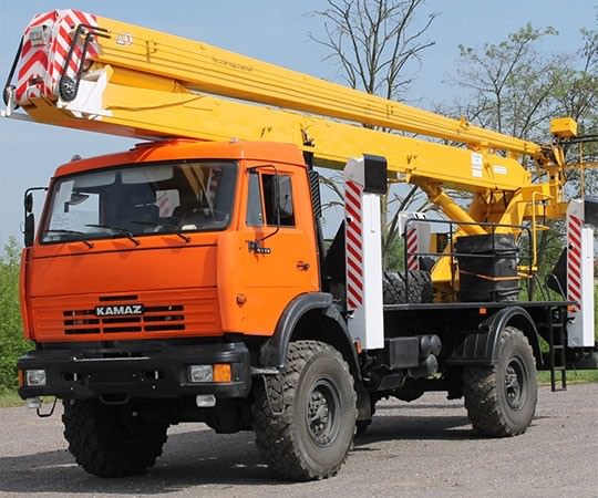 Аренда автовышки в Благовещенске и  Амурской области